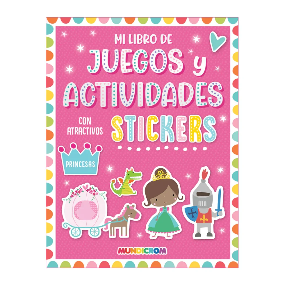 Mi Libro de Juegos y Actividades con Stickers Mundicrom - Imagen 6