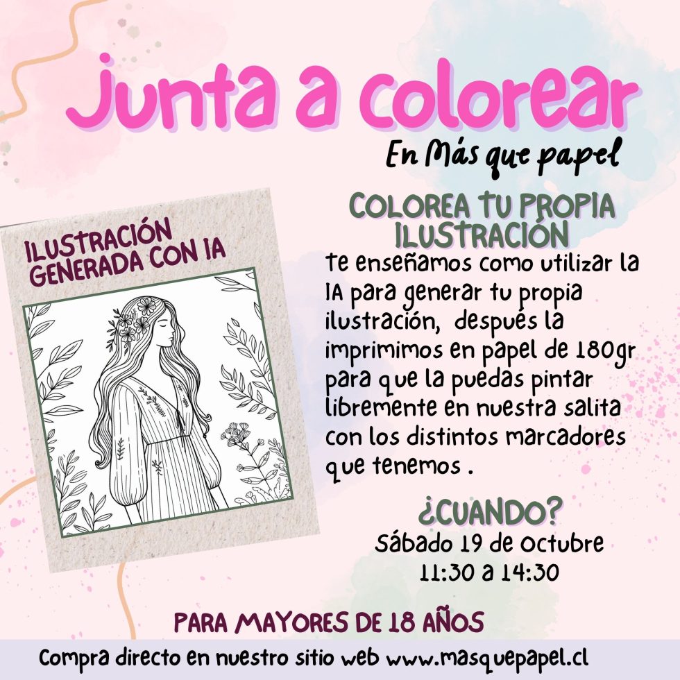 Junta a Colorear 19 de Octubre