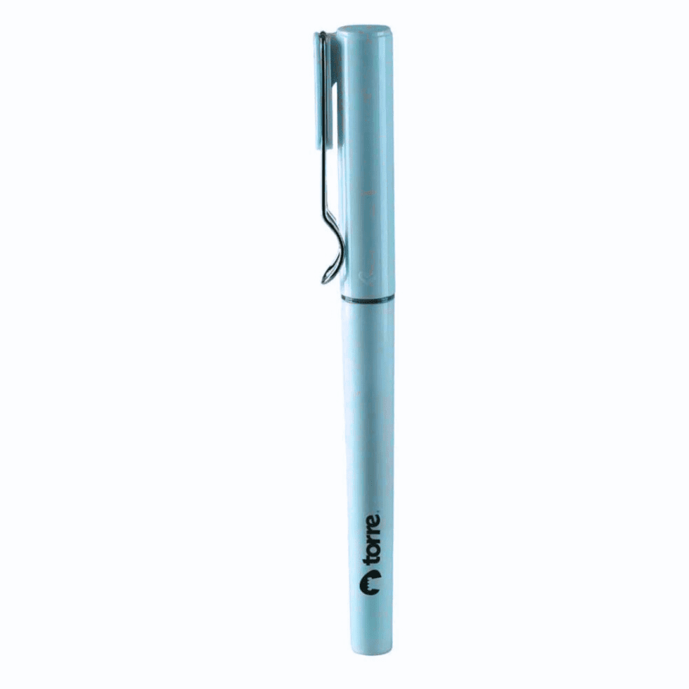 Bolígrafo Tinta Azul Roller Clip Metal 0.5 Torre - Imagen 2