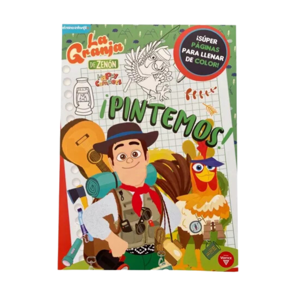 Colección Colorea tus Personajes Favoritos Vertice - Imagen 5