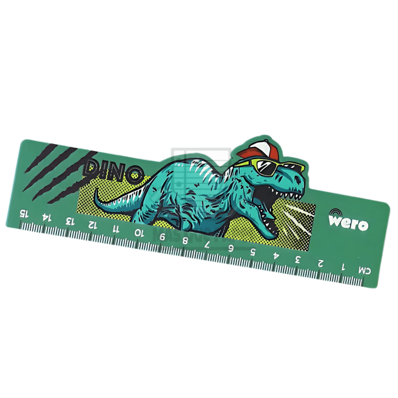 Regla Madera My Hero Dinosaur Wero - Imagen 2