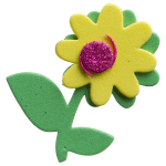 Stickers Goma Eva Primavera Creative Adix - Imagen 3