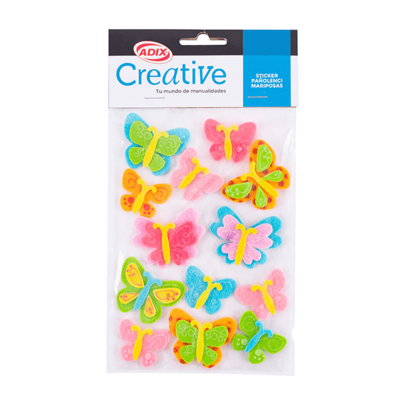 Stickers Pañolenci Mariposa Creative Adix
