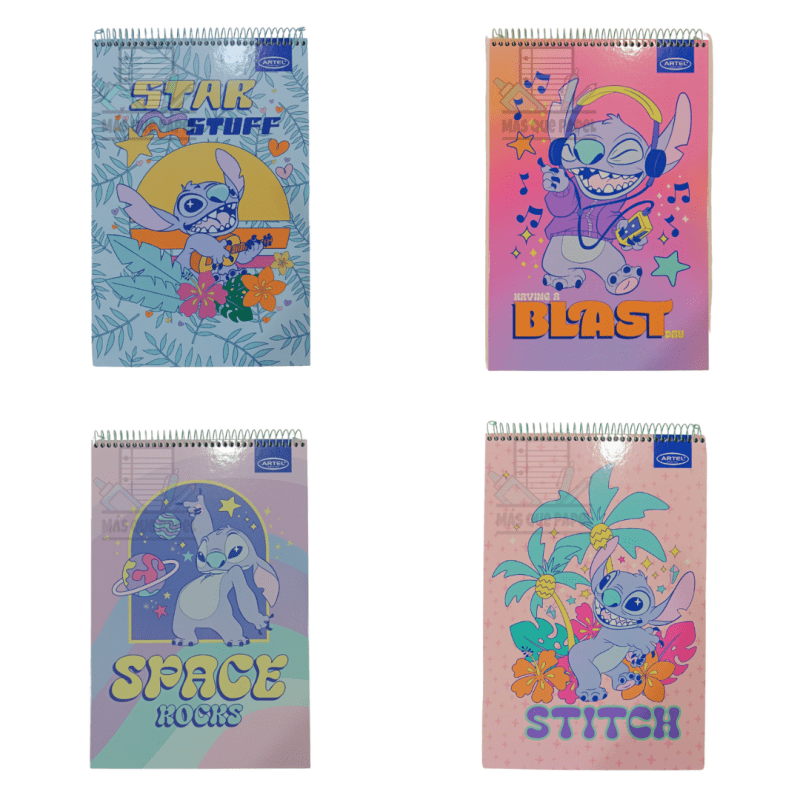 Croquera Stitch Pastel Oficio Artel