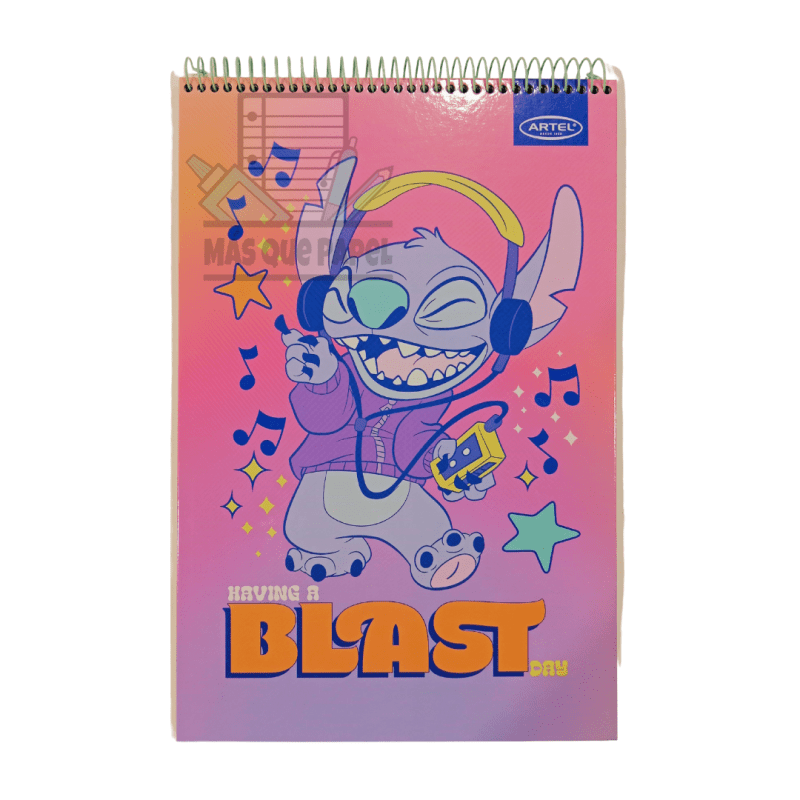 Croquera Stitch Pastel Oficio Artel - Imagen 5