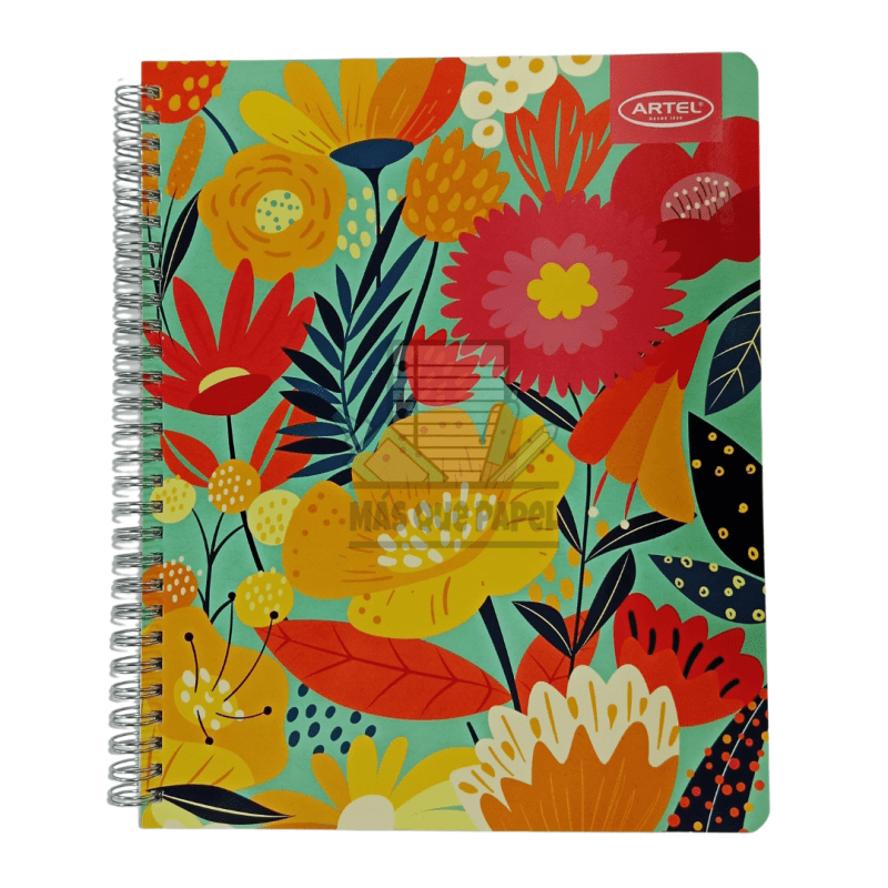 Cuaderno Universitario Floral Artel - Imagen 3