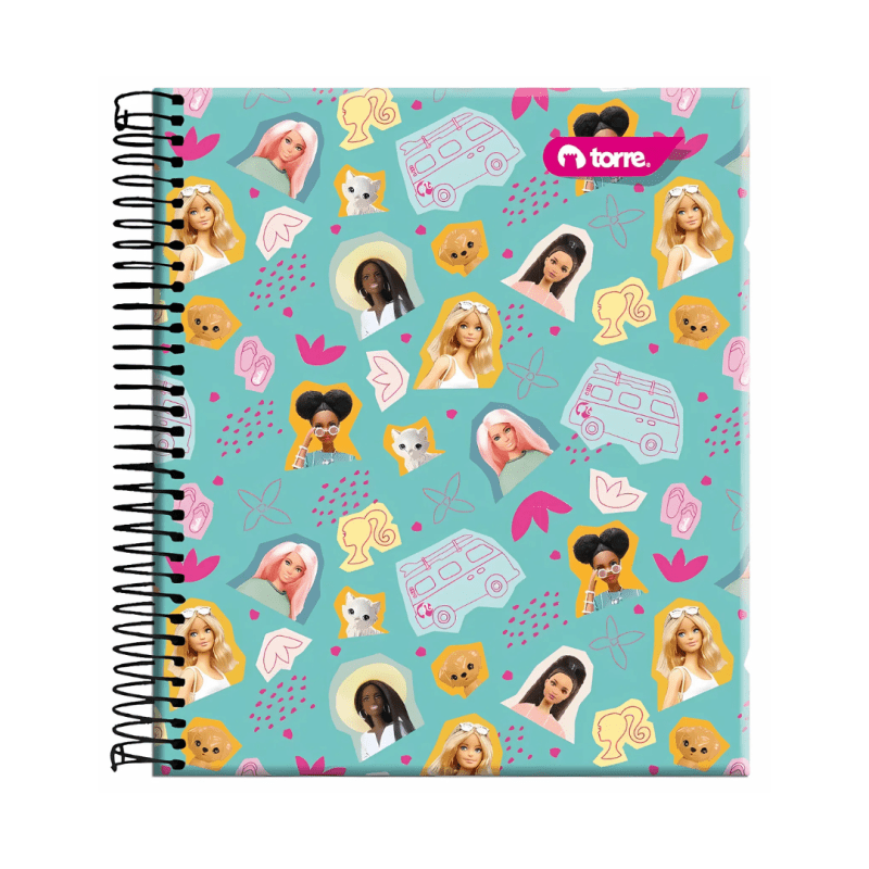Cuaderno Medio Oficio Barbie Torre - Imagen 8