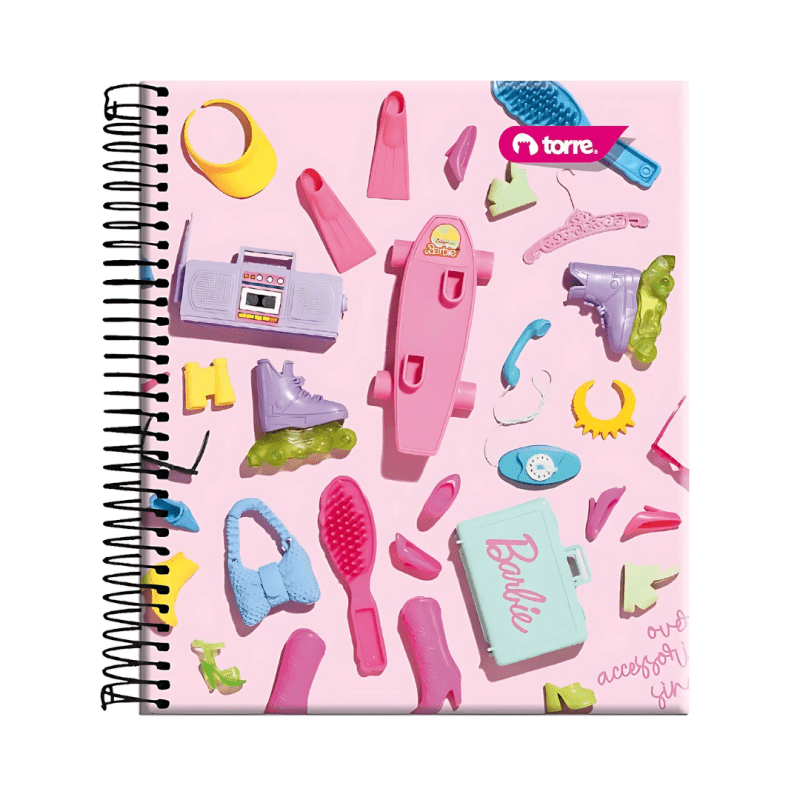 Cuaderno Medio Oficio Barbie Torre - Imagen 4