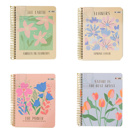 Cuaderno Medio Oficio Garden Mooving