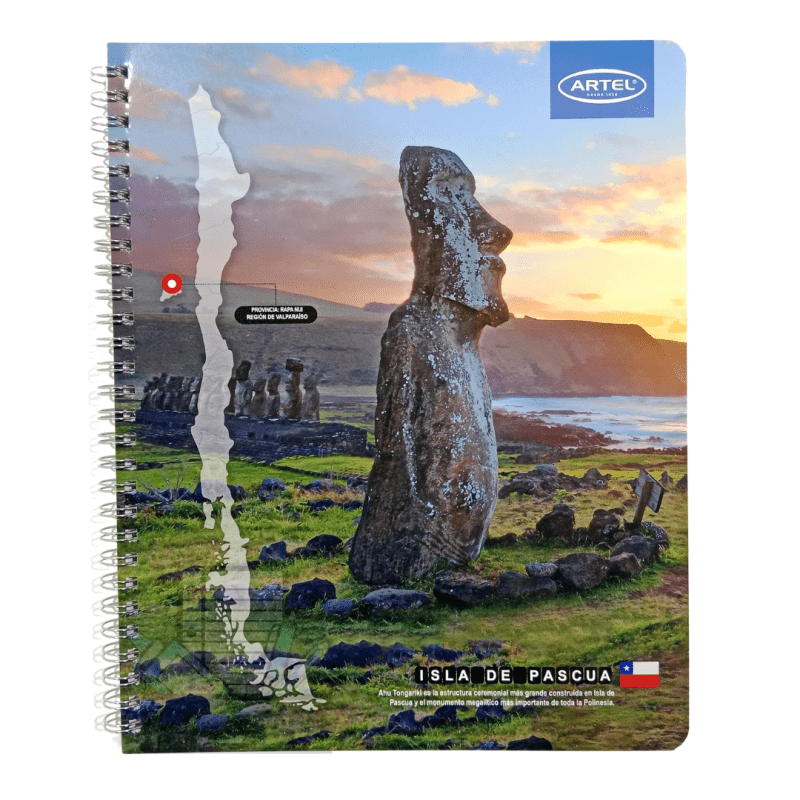 Cuaderno Universitario Paisajes de Chile Artel - Imagen 2