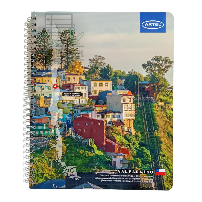 Cuaderno Universitario Paisajes de Chile Artel - Imagen 6
