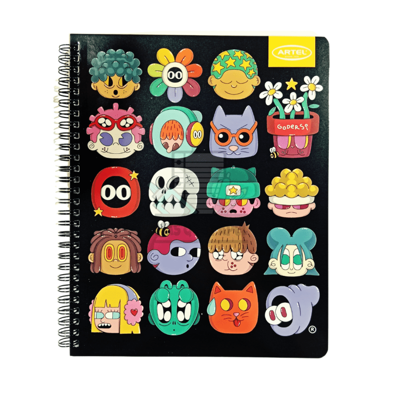 Cuaderno Universitario Ilustradores Chilenos Artel - Imagen 4