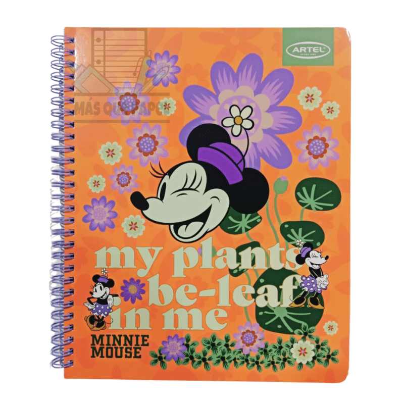 Cuaderno Universitario Minnie Mouse Spring Artel - Imagen 5