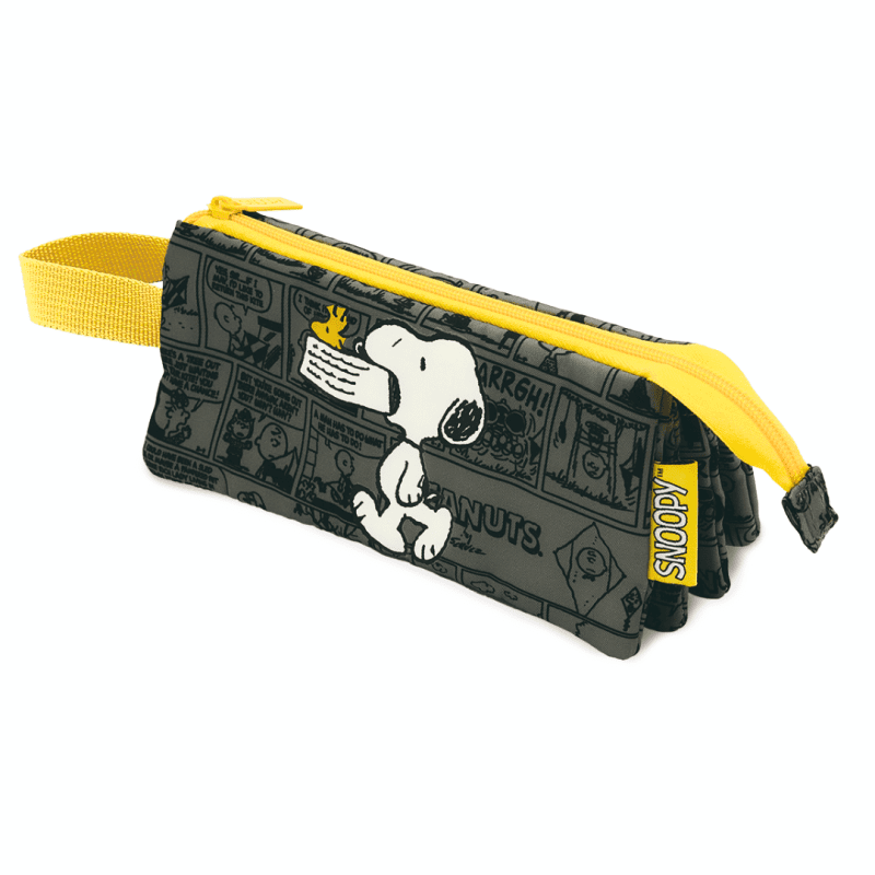Estuche Cuádruple Snoopy Mooving