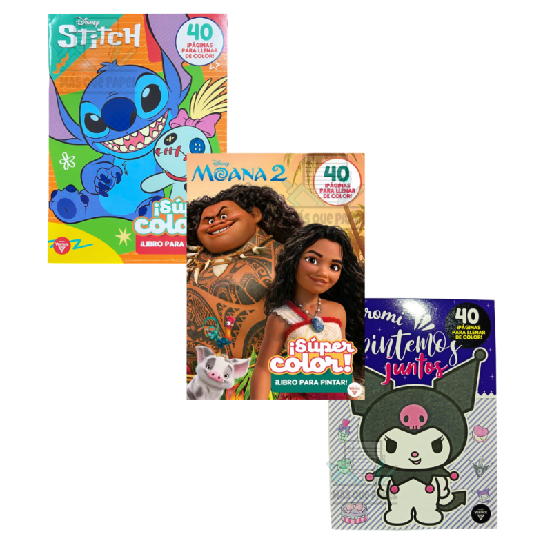 Colección Super Color Pintemos Juntos Vertice