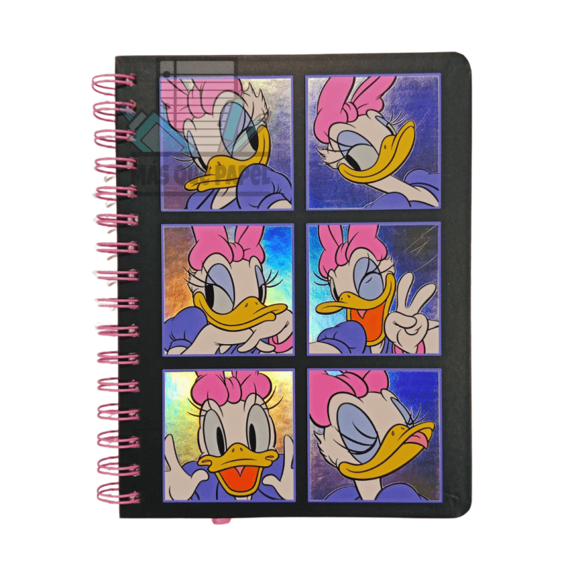 Libreta Espiral Daisy A5 Líneas Mooving - Imagen 3