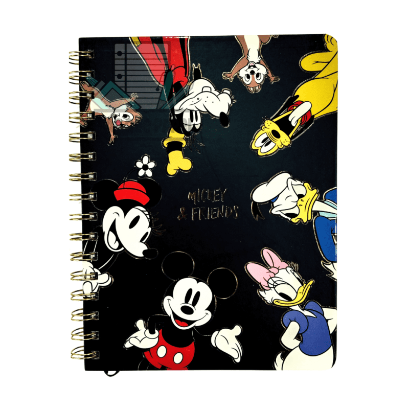 Libreta Espiral Mickey y sus Amigos A5 Líneas Mooving - Imagen 4