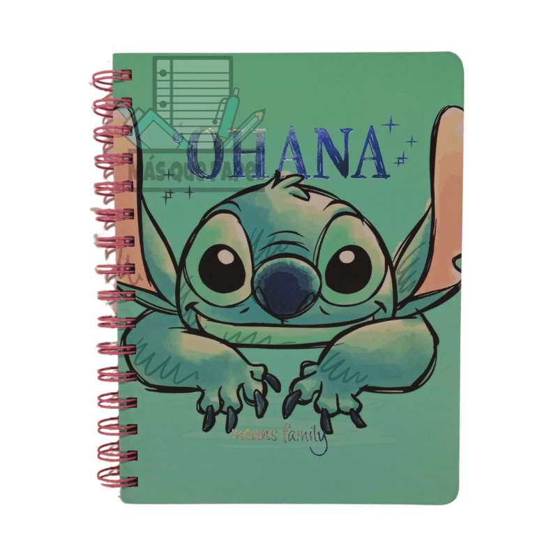 Libreta Espiral Stitch A5 Líneas Mooving - Imagen 3