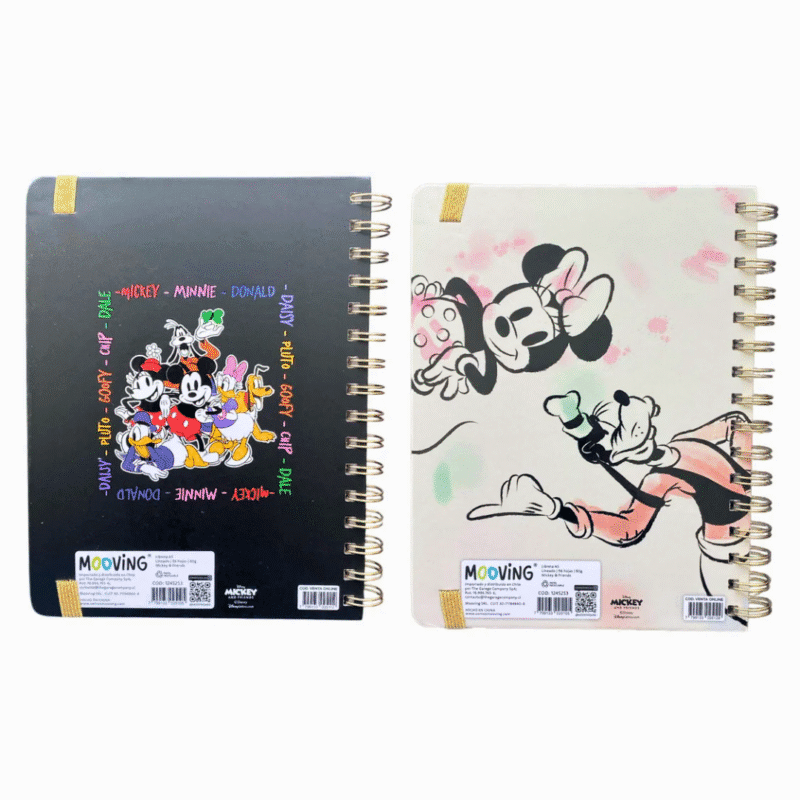 Libreta Espiral Mickey y sus Amigos A5 Líneas Mooving - Imagen 3
