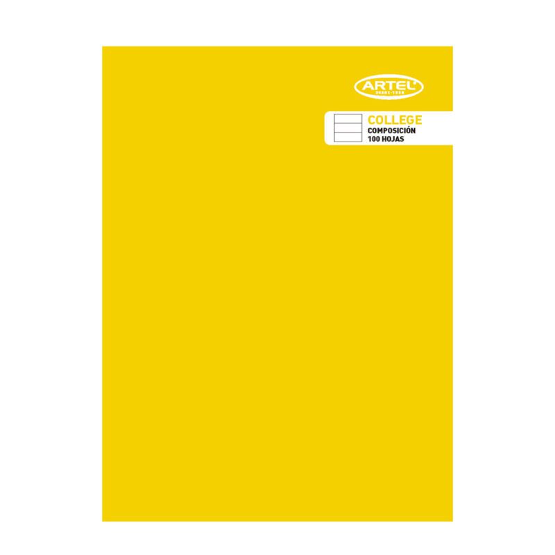 Cuaderno College Composición 100 hjs Artel