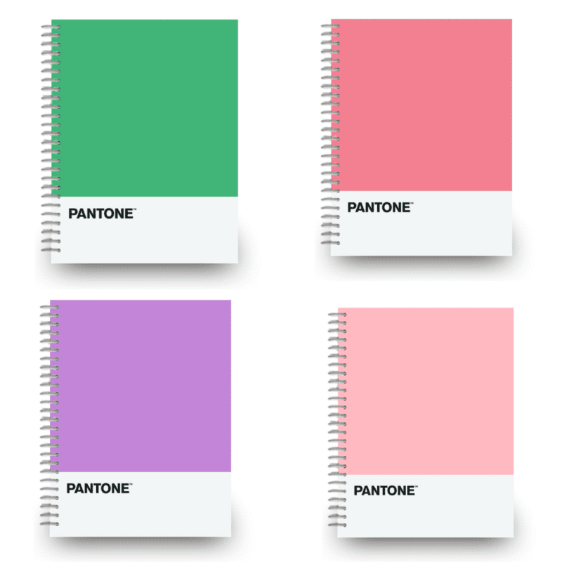 Cuaderno Triple Colores Trends Pantone