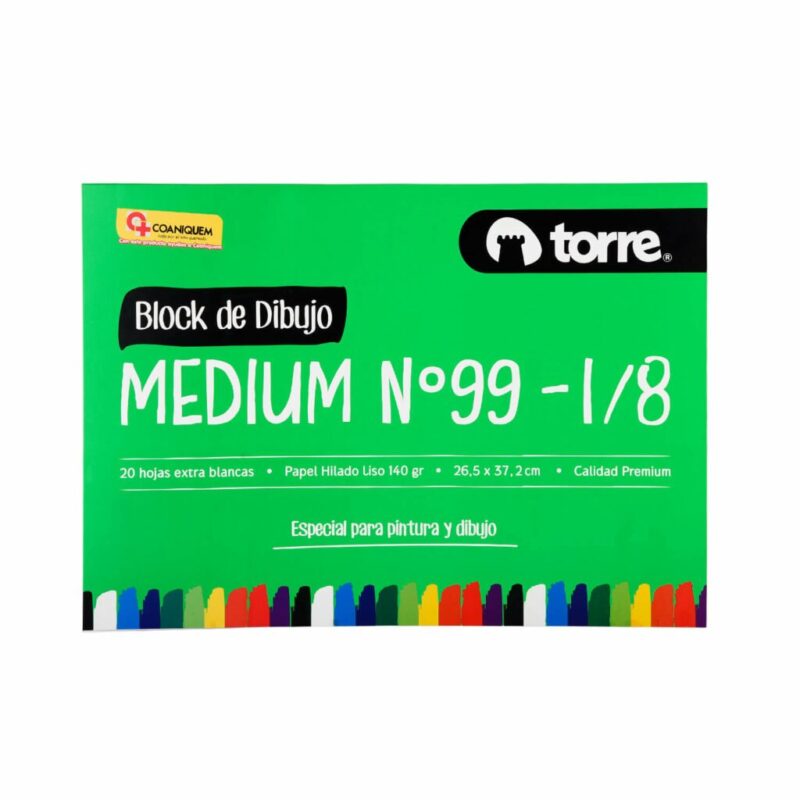 Block Torre Dibujo Medium 99 1/8
