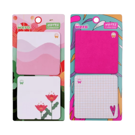 Set de 2 Notas Adhesivas Wero Garden/Splash