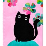Libreta Tapa Blanda Cat Negro