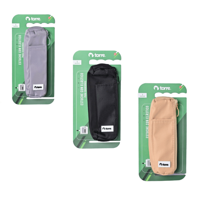 Estuche con Elástico Torre