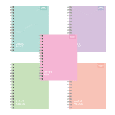 Cuaderno Universitario 100 Hjs Pastel Artel