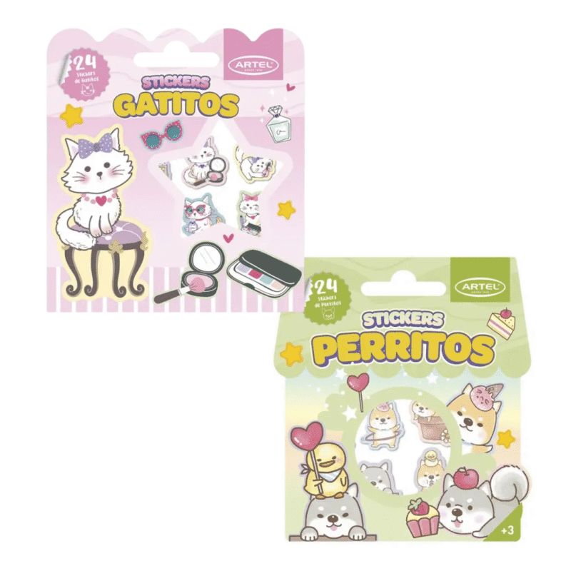 Stickers Mascotas Artel