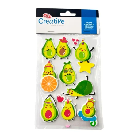 Sticker Goma Eva Palta