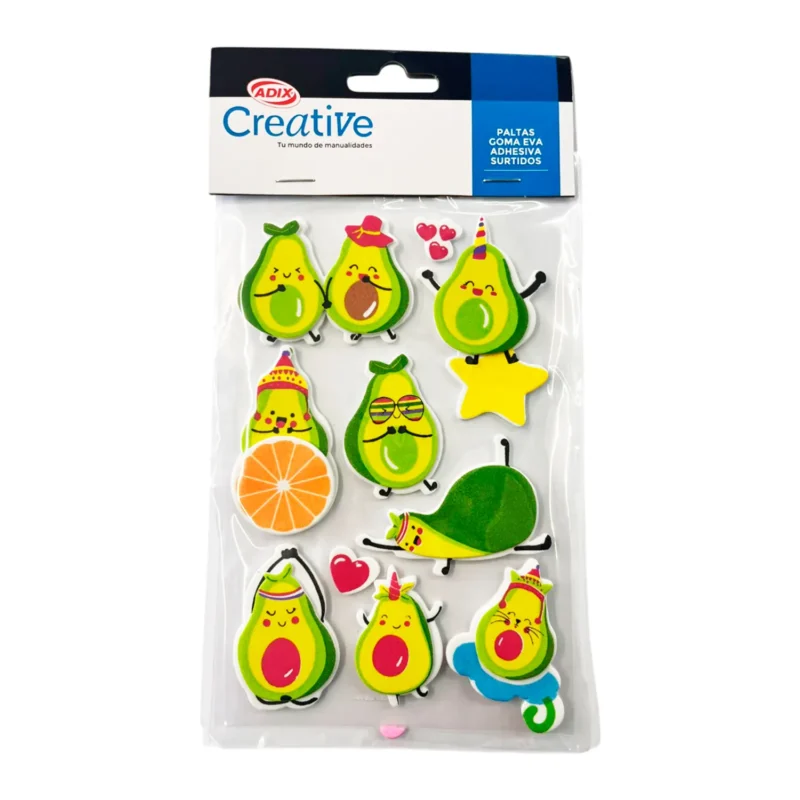 Sticker Goma Eva Palta