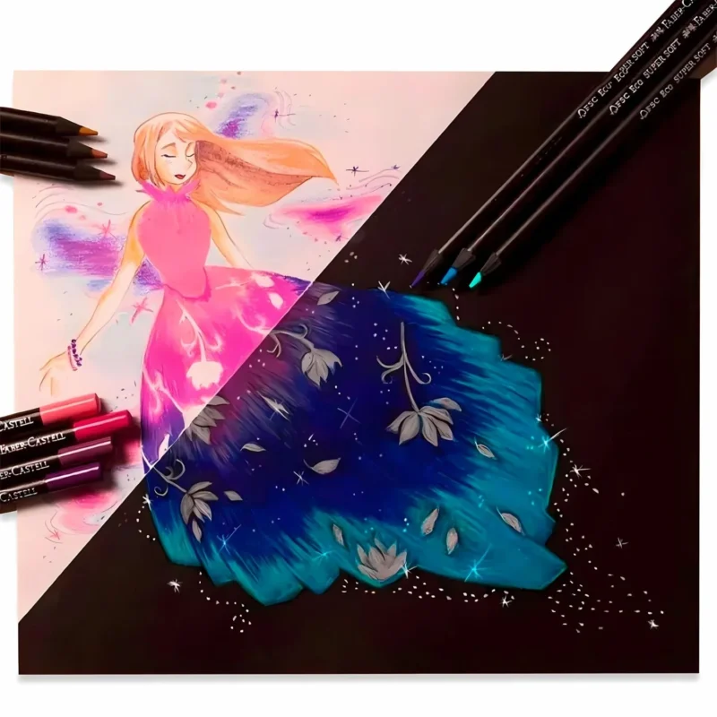 Set 12 Lápices de Colores Super Soft Faber Castell - Imagen 3