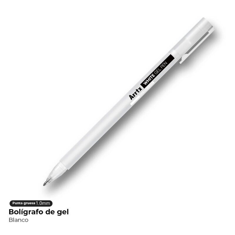 Lápiz Tinta Gel ARRTX PEN BLANCO