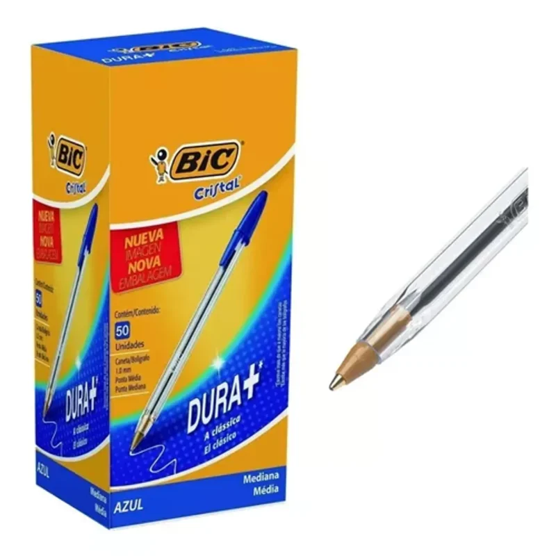 Caja 50 Lápices Pasta Azul Bic
