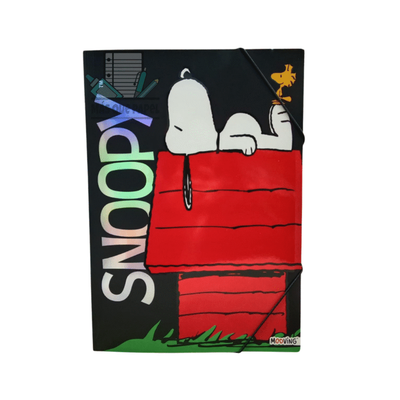 Carpeta con Elástico Snoopy Oficio Mooving - Imagen 2