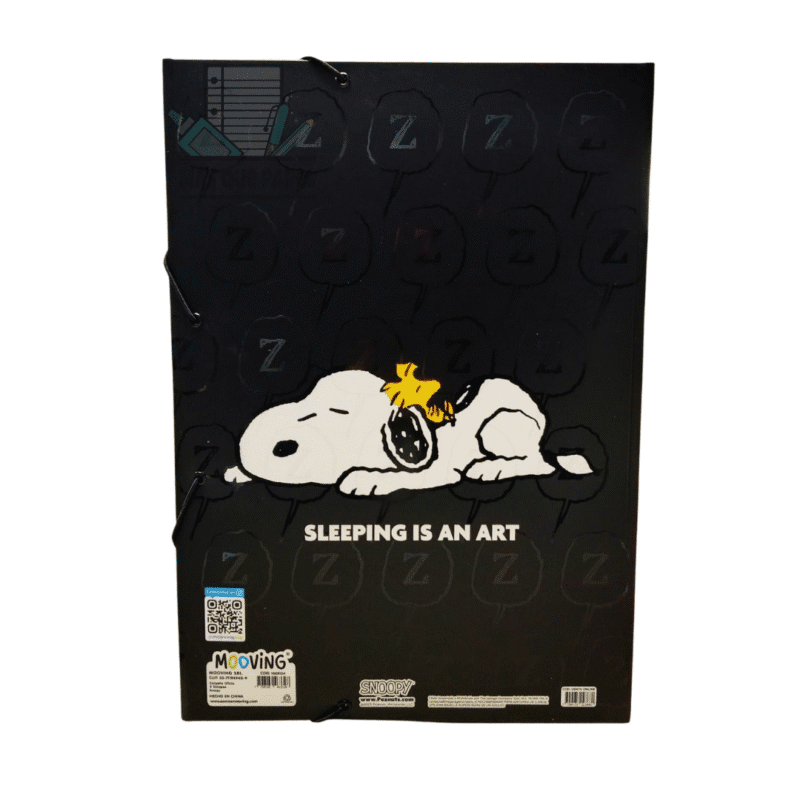 Carpeta con Elástico Snoopy Oficio Mooving - Imagen 4