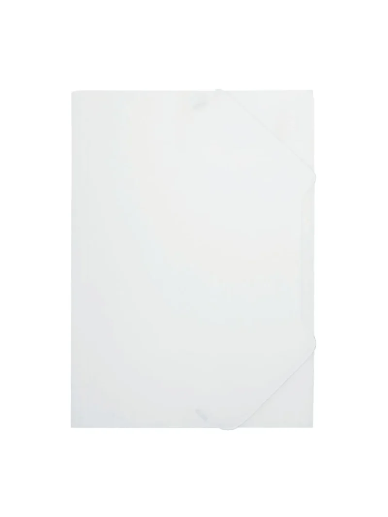 Carpeta con Elástico Transparente Oficio Auca