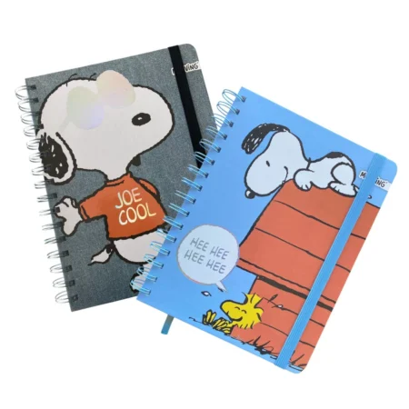 Libreta Espiral Snoopy A5 Líneas Mooving