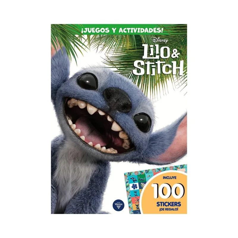 Libro de Actividades más Stickers Stitch Vertice