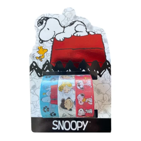 Set 3 Washi Tape Snoopy Maw Mooving
