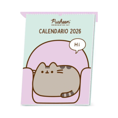 Calendario 2026 Pusheen Mooving