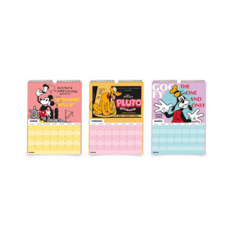 PREVENTA Calendario 2026 Mickey & Friends Mooving - Imagen 2