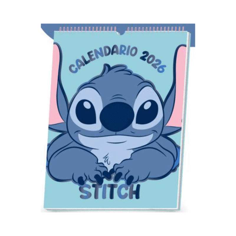 PREVENTA Calendario 2026 Stitch Mooving