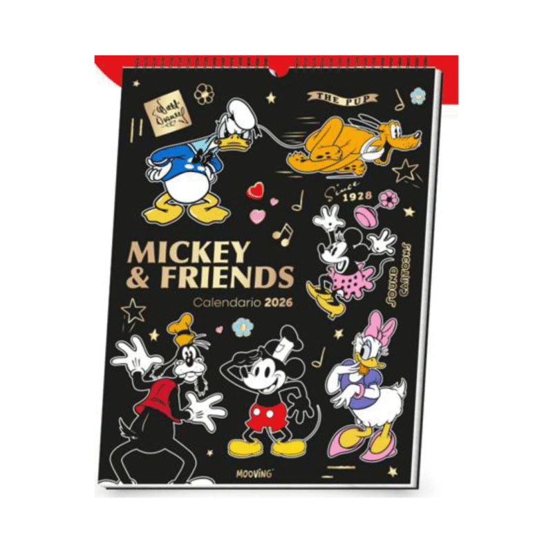 PREVENTA Calendario 2026 Mickey & Friends Mooving