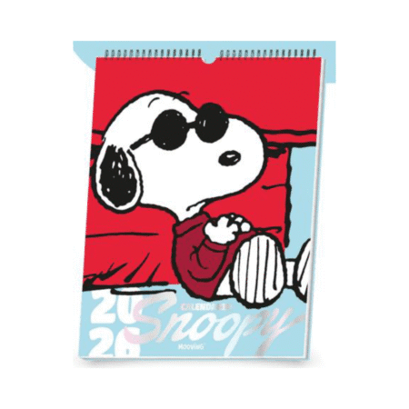Calendario 2026 Snoopy Mooving