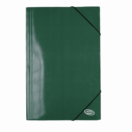 Carpeta con Elástico Verde Oficio Adix