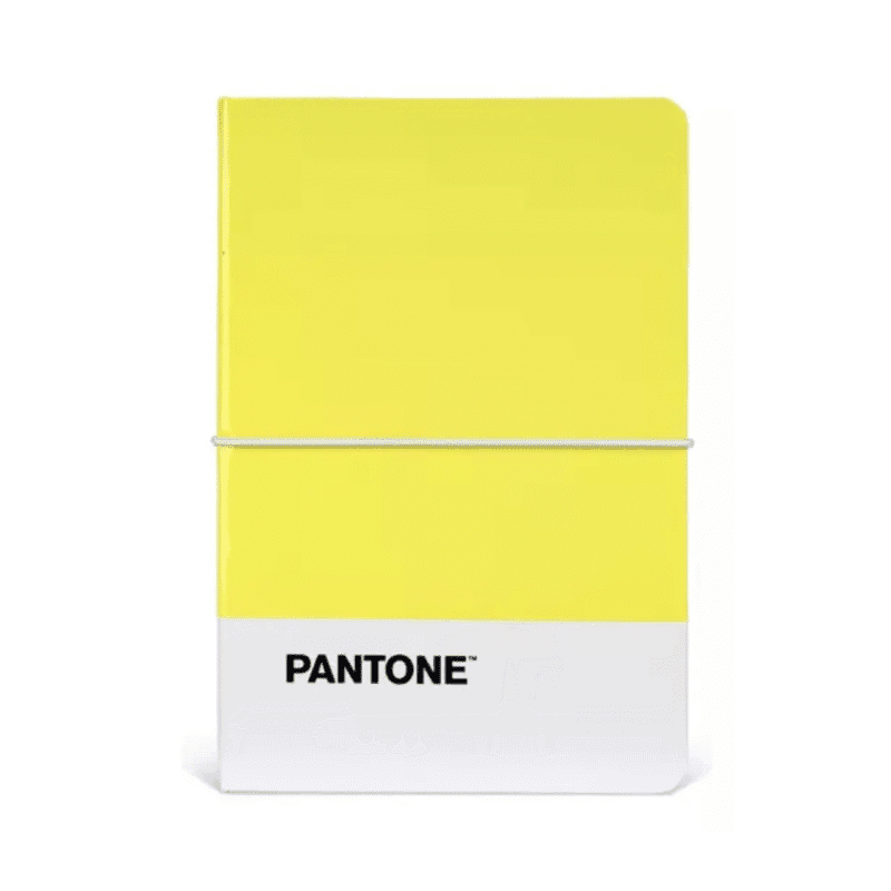Libreta Lisa con Elástico Mediana Pantone