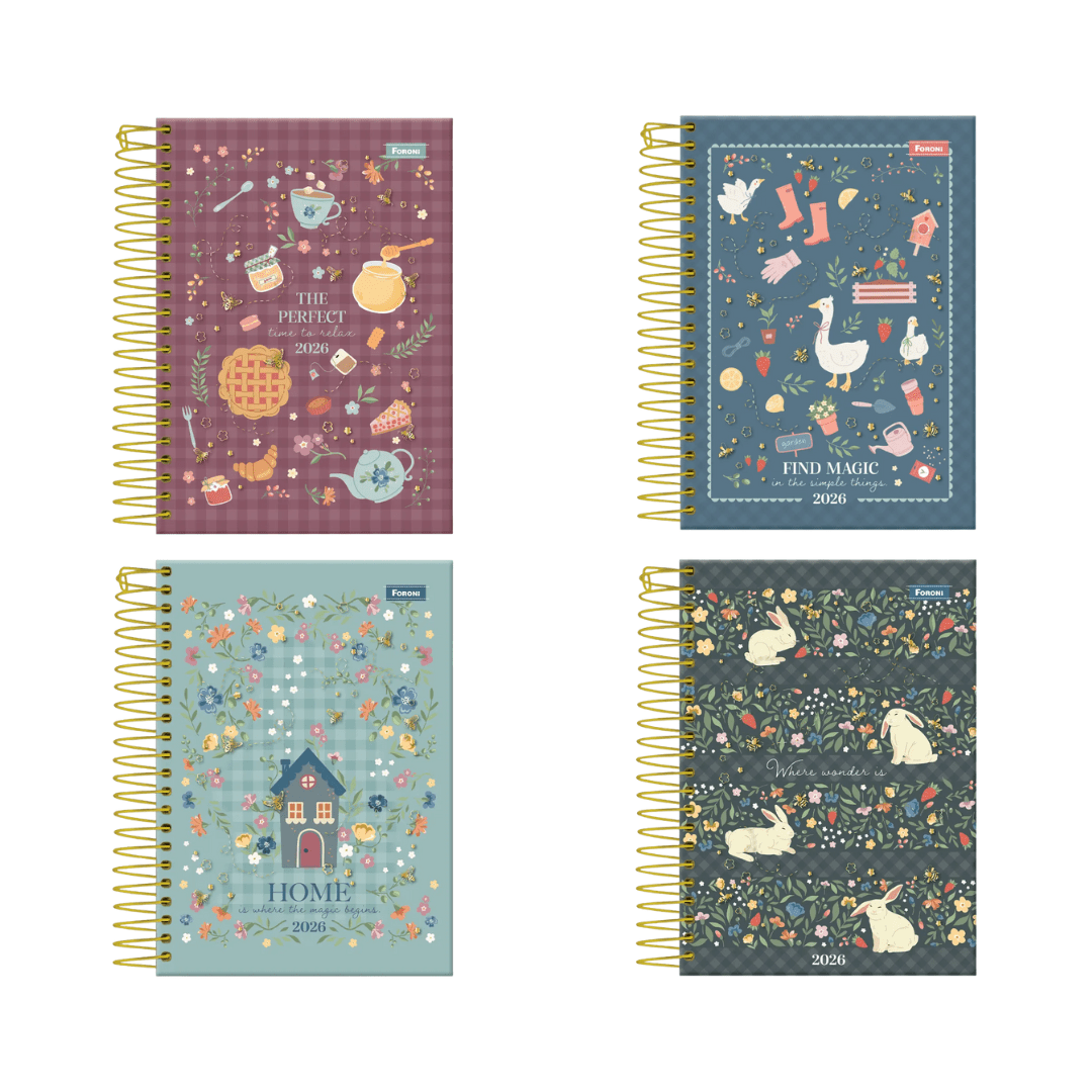 Agenda 2026 Milly Espiral M4 Tilibra